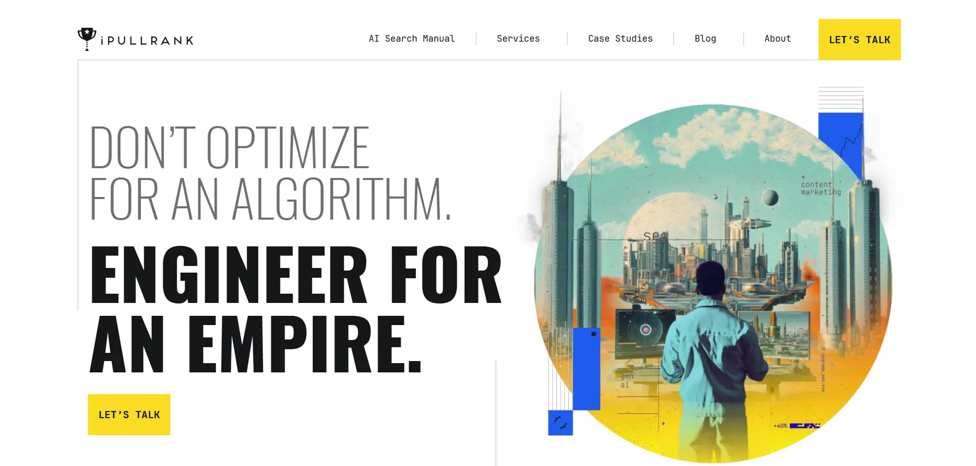 iPullRank website homepage